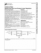 DataSheet LP3961-2.5 pdf
